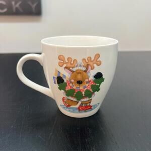 Royal Norfolk Festive Reindeer Mug